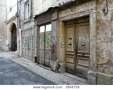Eski binalar Poitiers, Fransa