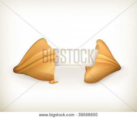 Szerencsesütit, vector-banner