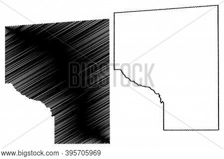 Covington County, Mississippi (u.s. County, United States Of America, Usa, U.s., Us) Map Vector Illu