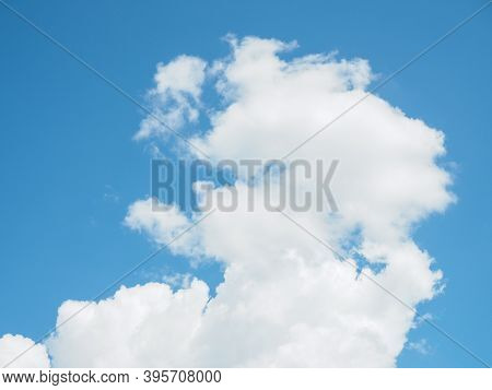 Blue Sky And White Clouds Photos.nature Background Concept.