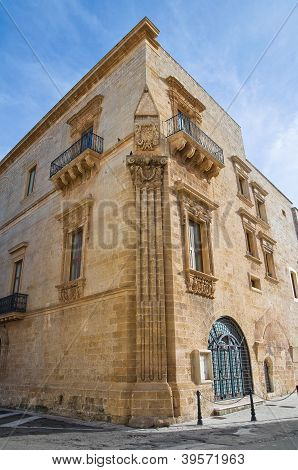 มาร์ควิสพระราชวัง Galatone Puglia อิตาลี