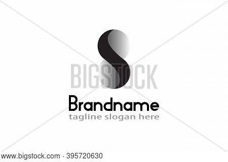Combination Of Letter S And Number 8, Simple Creative And Modern Letter S8 Logo Design Concept.
