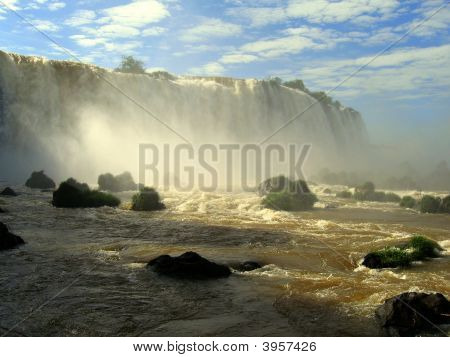 Iguassa Falls v Jižní Americe