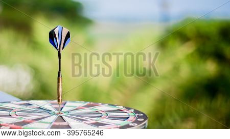 Dart Is An Opportunity And Dartboard Is The Target And Goal.