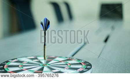 Dart Is An Opportunity And Dartboard Is The Target And Goal.
