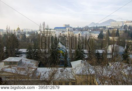 Lermontovs Gallery And Pyatigorsk Panorama, Pyatigorsk, Russian Federation. Architectue And Landmark