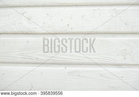 White Wooden Batten Background Texture. Eco Natral White Wallpaper