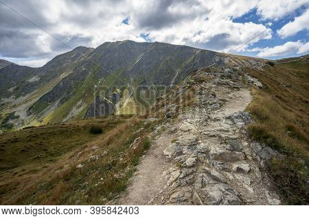 Ridge Trail To Salatin. Western Tatras. Slovakia.