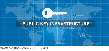 Public Key Infrastructure Or Pki In Network Encryption Technology