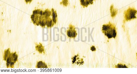 Animal Print Leopard. Fashion African Jungle Surface Print. Exotic Handdrawn Fabric Design. Gold, Ye