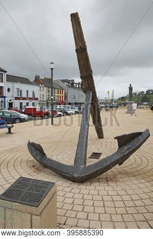 Bantry, County Cork, Ireland - June 12, 2017: Main Square Of Bantry Town In West Cork In Munster Pro