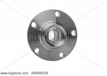 Car Wheel Hub Isolated On White Background.