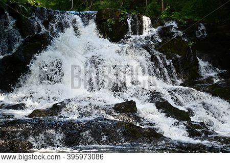 Zabriskies Waterfall In Annandale-on-hudson, New York Usa