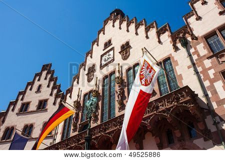 Town Hall Roemer Of Frankfurt