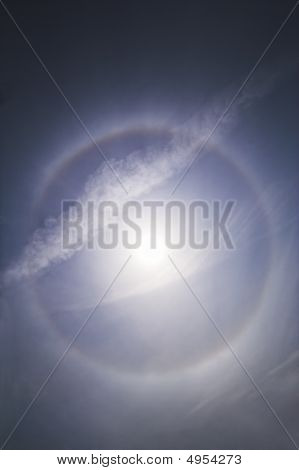 Full 22Â° Halo Around The Sun