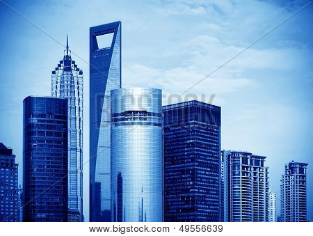 Shanghai Lujiazui Financial Center Skyscraper