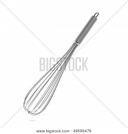 metal eggbeater