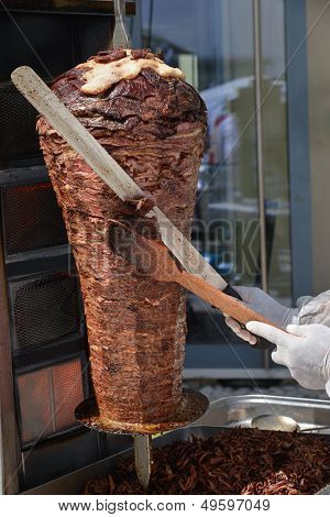 Rebanadora Doner Kebab
