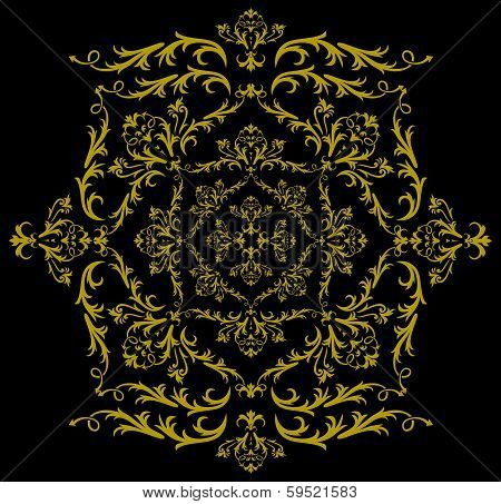 Abstract Floral Background