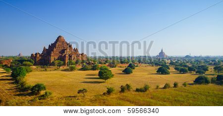 Dhammayangyi Temple At Sunrise, The Biggest Temple In Bagan, Myanmar