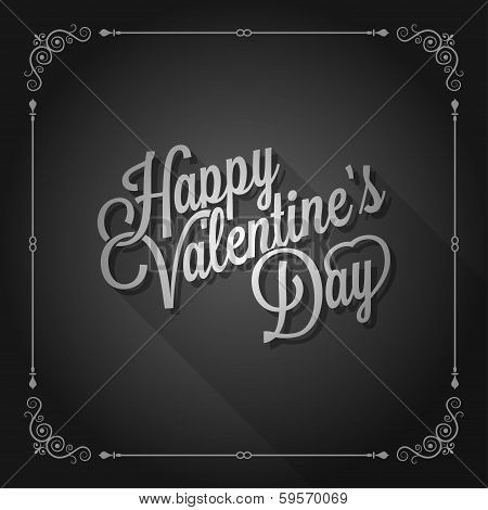 valentines day vintage movie design background