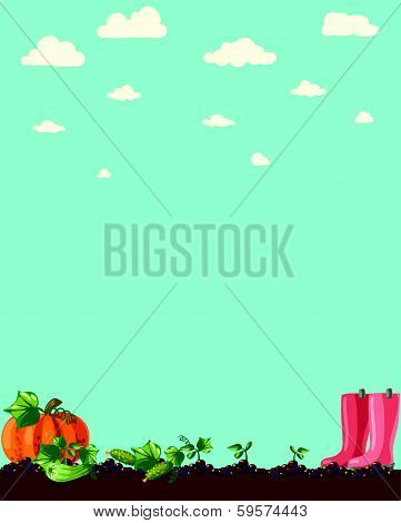 garden. vector