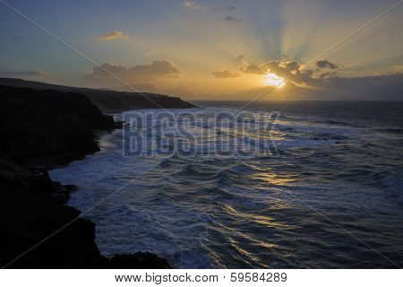 Beach in Fuerteventura, Canary Islands, Spain