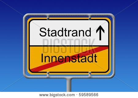 Stadtrand - Innenstadt