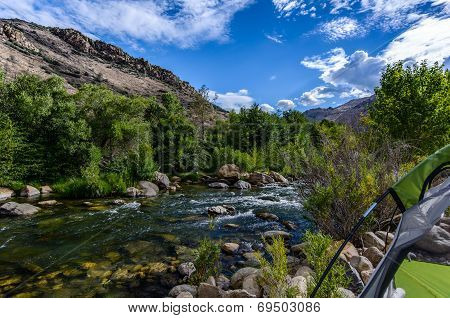 Camping Near River