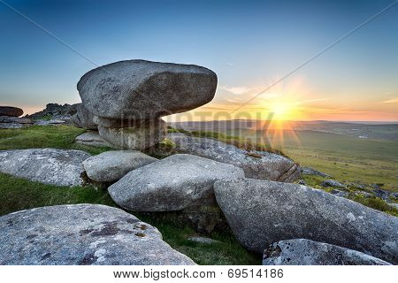 Sunset On Bodmin Moor
