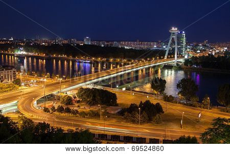 Bridge Snp At Bratislava, Slovakia