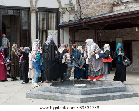 Mevlana museum mosque in Konya