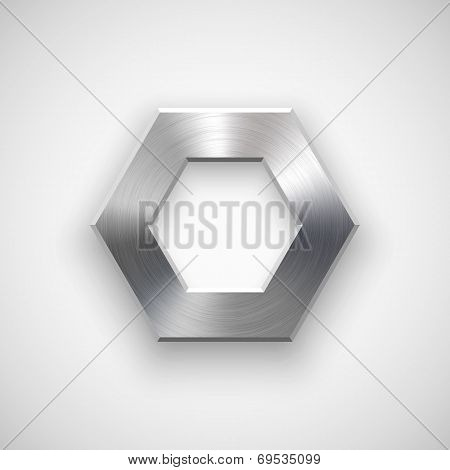 Abstract Polygon Button Template
