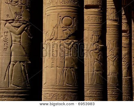 skyggen i Egype tempel