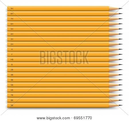 Pencils set