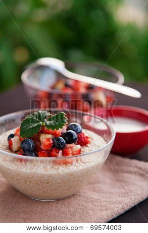Bircher Muesli With Fruit Salsa