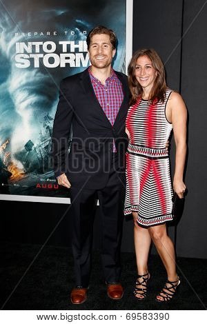 NEW YORK-AUG 4: Actor Adam Shuty and guest attend the 