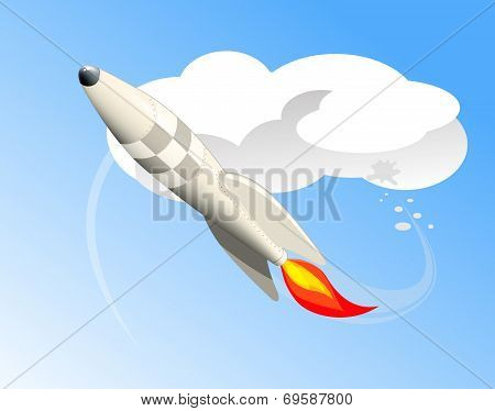 Flying rocket