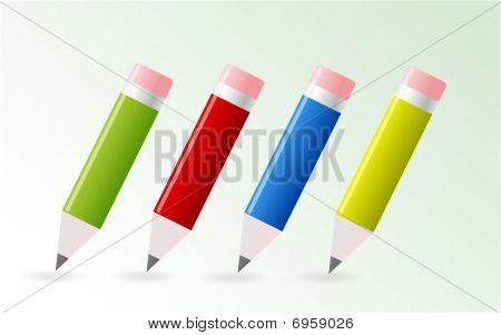 カラフルな鉛筆