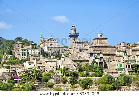 Mountain Village Valldemosa In Mallorca