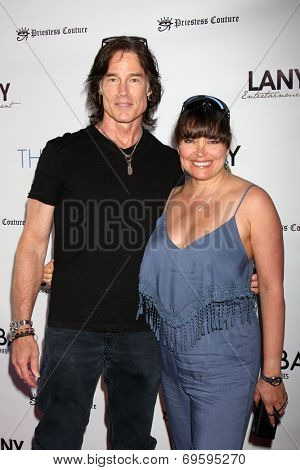LOS ANGELES - AUG 4:  Ronn Moss, Devin DeVasquez at the 