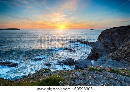 Sunset At Longcarrow Cove