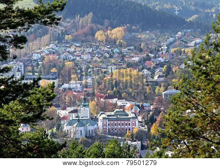 Ruzomberok From Hill Mnich
