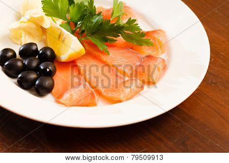 salmon appetizer