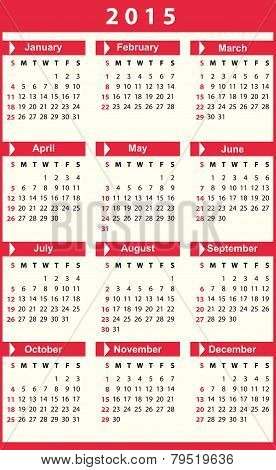 Calendar 2015