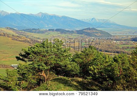 High Tatras From Hill Mnich