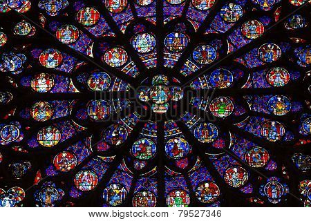 Paris France - Notre Dame cathedral .