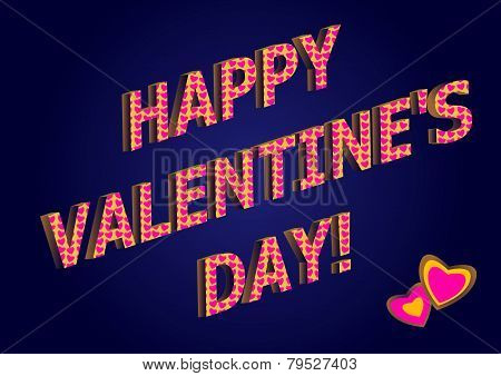 Greeting For Valentine's Day.