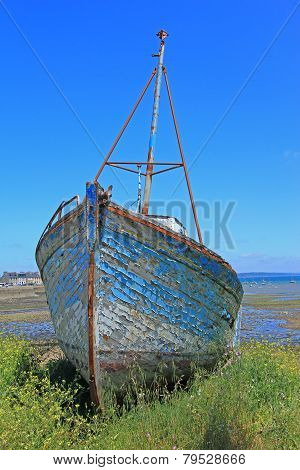 Ship wreck, France