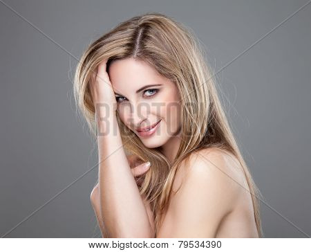 Portrait Of An Yough Beautiful Woman